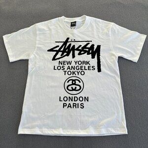 Stüssy Men's White T-shirt